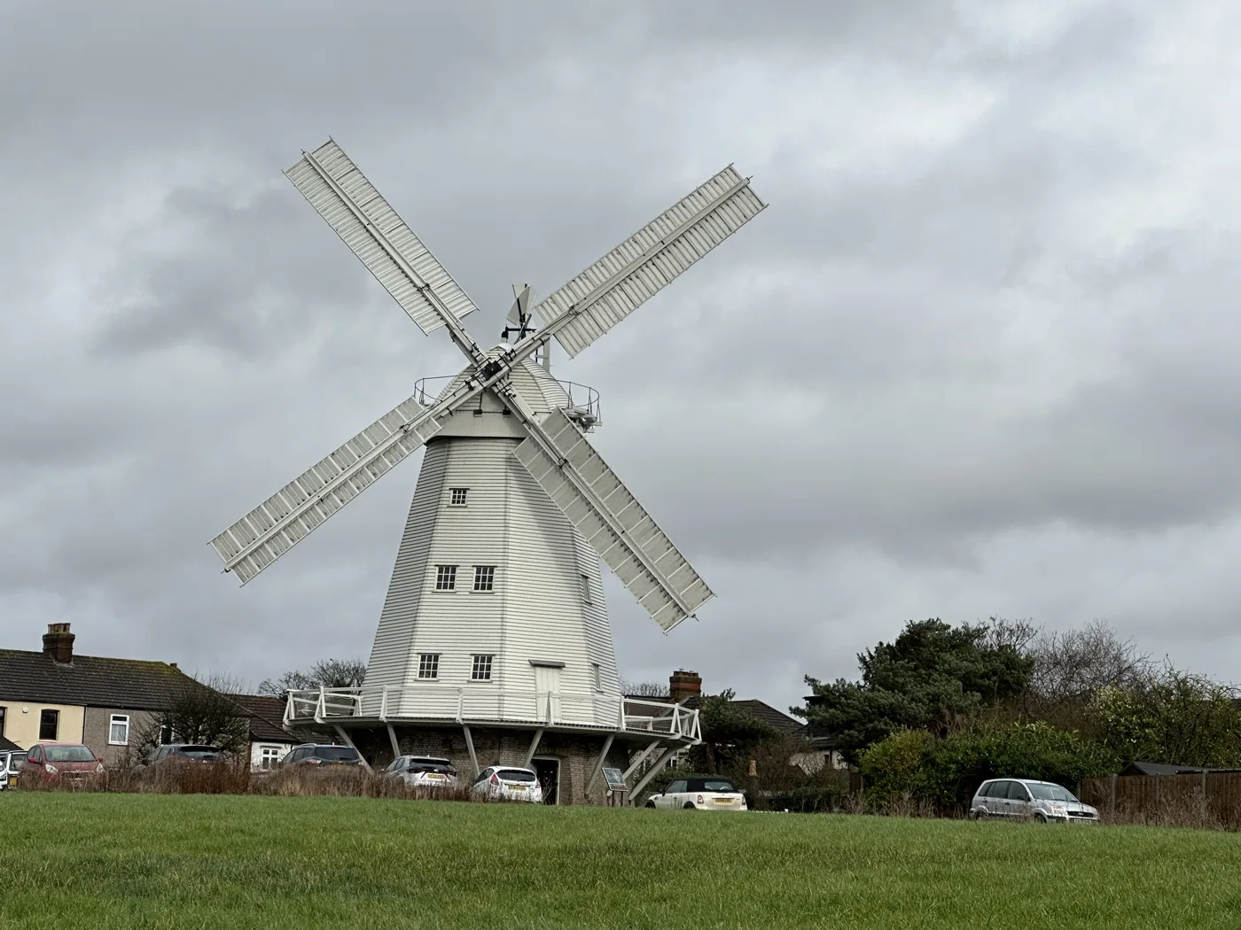 Upminster Windmill, photographed in January 2025. It opens to visitors on 12, 13 and 27 September.